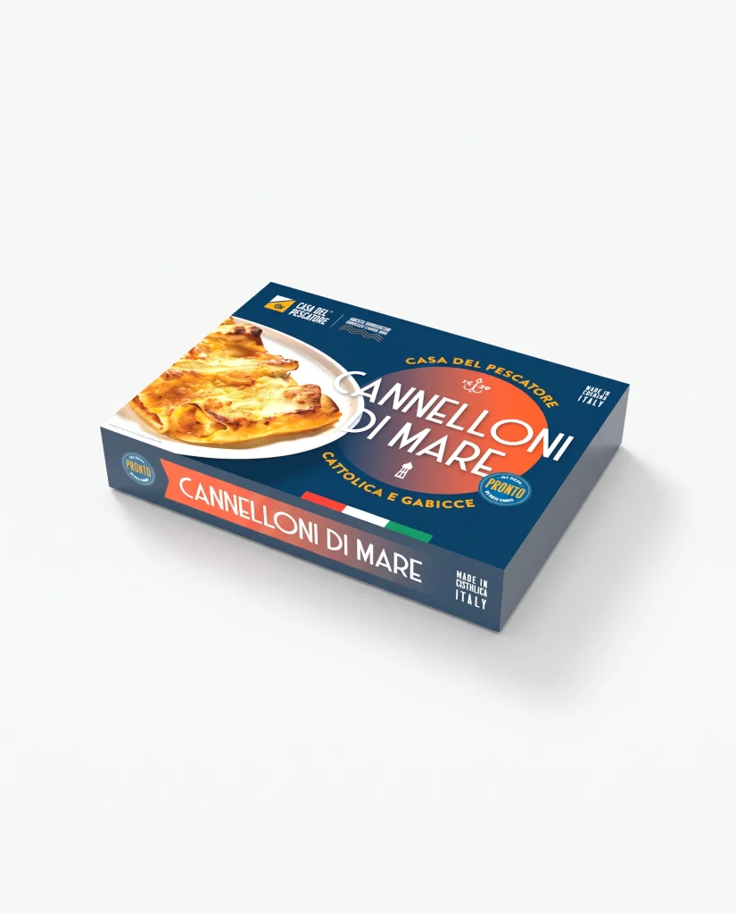 Cannelloni di mare, Linea Gelo Casa del Pescatore