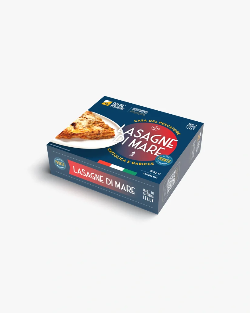Lasagne di mare, Linea Gelo Casa del Pescatore