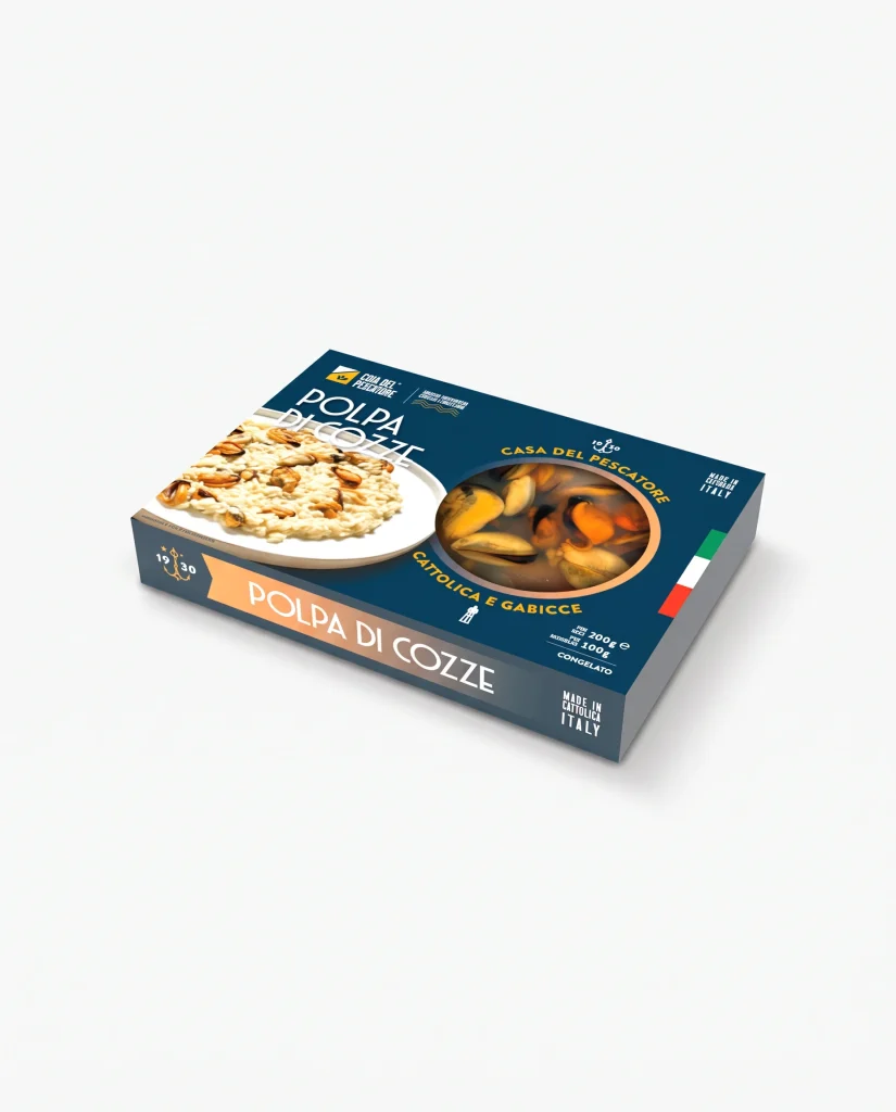 Polpa di cozze, Linea Gelo Casa del Pescatore
