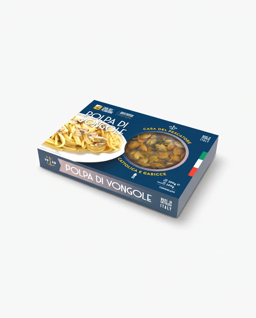 Polpa di vongole, Linea Gelo Casa del Pescatore