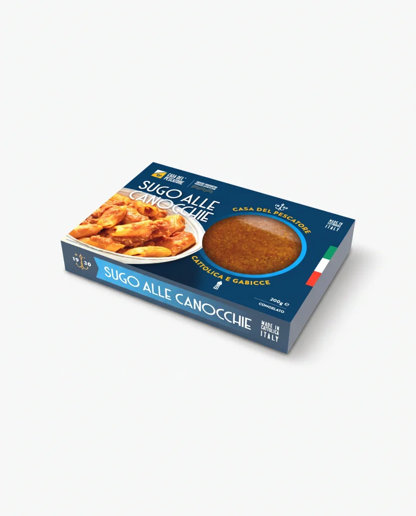 Sugo alle canocchie, Linea Gelo Casa del Pescatore