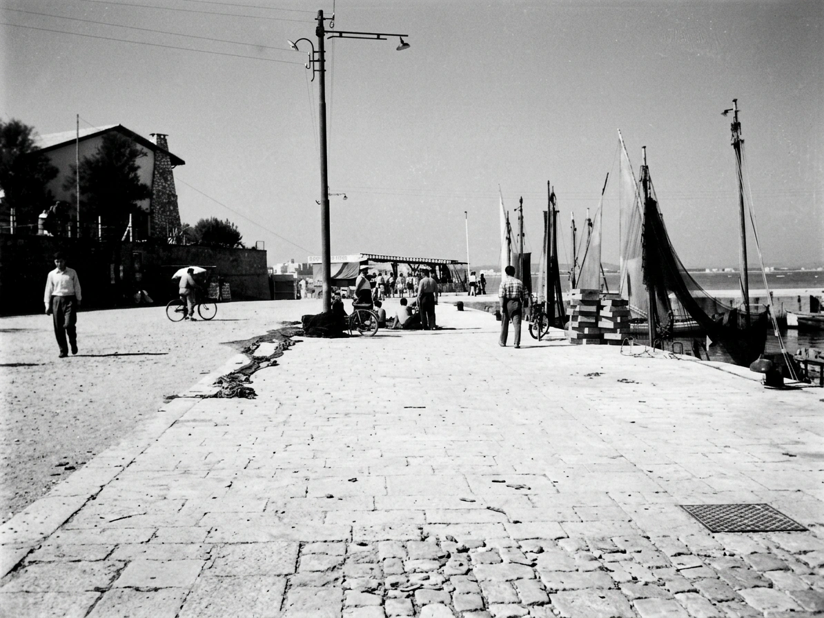 Il porto di Cattolica negli anni Venti